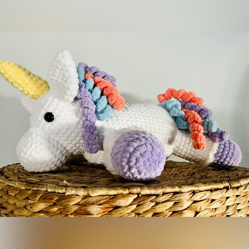 Handmade Crocheted Unicorn🧶🦄